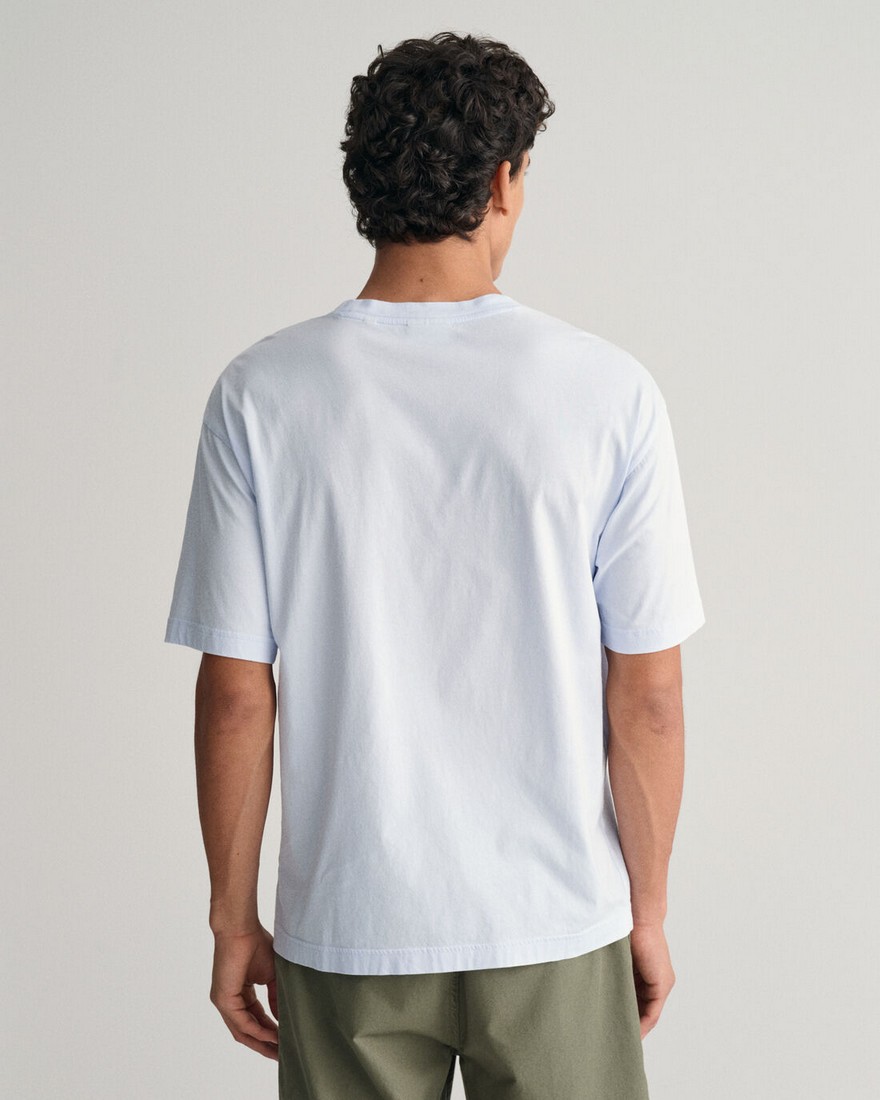 Gant T-Shirt Washed Graphic σε Λευκό φωτογραφία