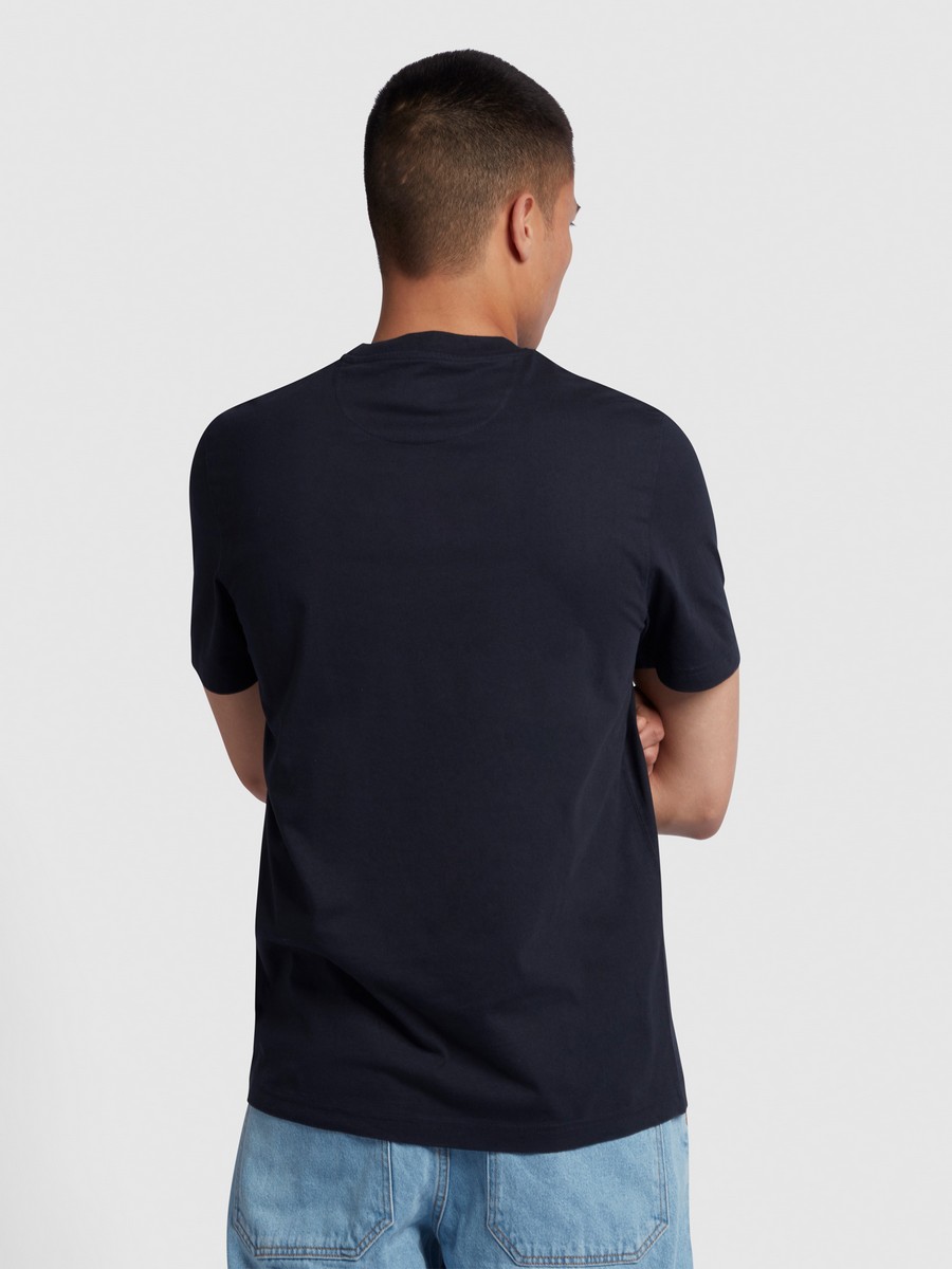 Farah Ανδρικό T-shirt Kοντομάνικο Regular Fit από Οργανικό Βαμβάκι φωτογραφία