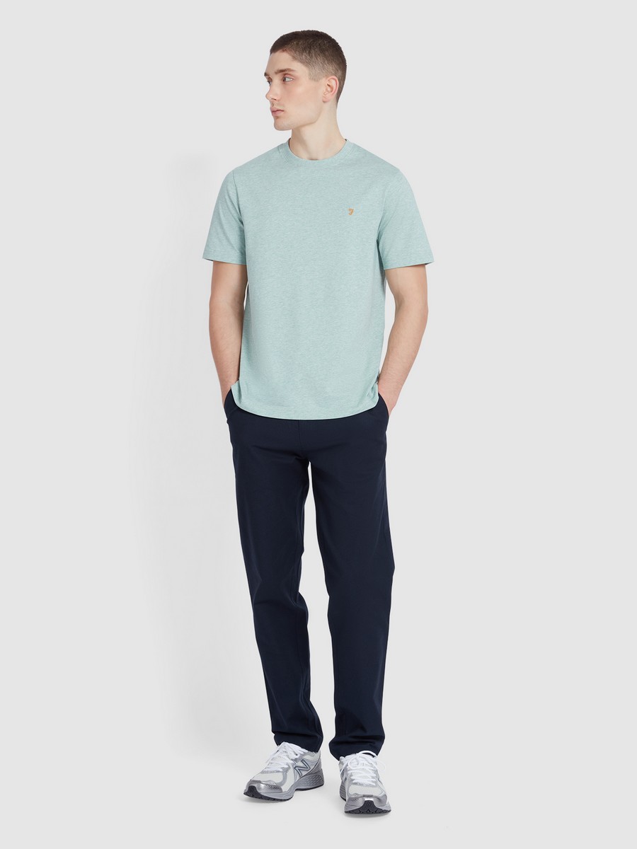 Farah Ανδρικό T-shirt Kοντομάνικο Regular Fit από Οργανικό Βαμβάκι φωτογραφία