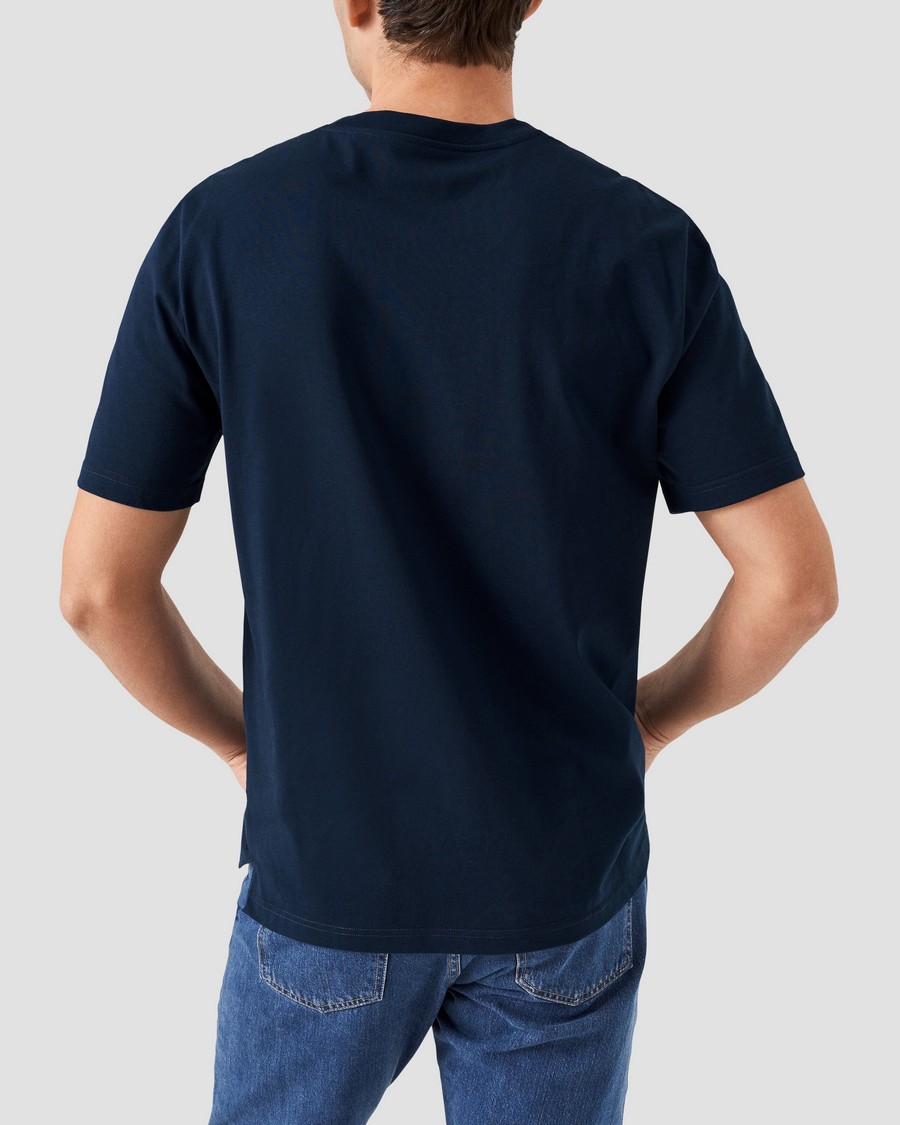 Eton Ανδρικό T-Shirt Regular Fit Με Στρογγυλή Λαιμόκοψη Βαμβακερό φωτογραφία
