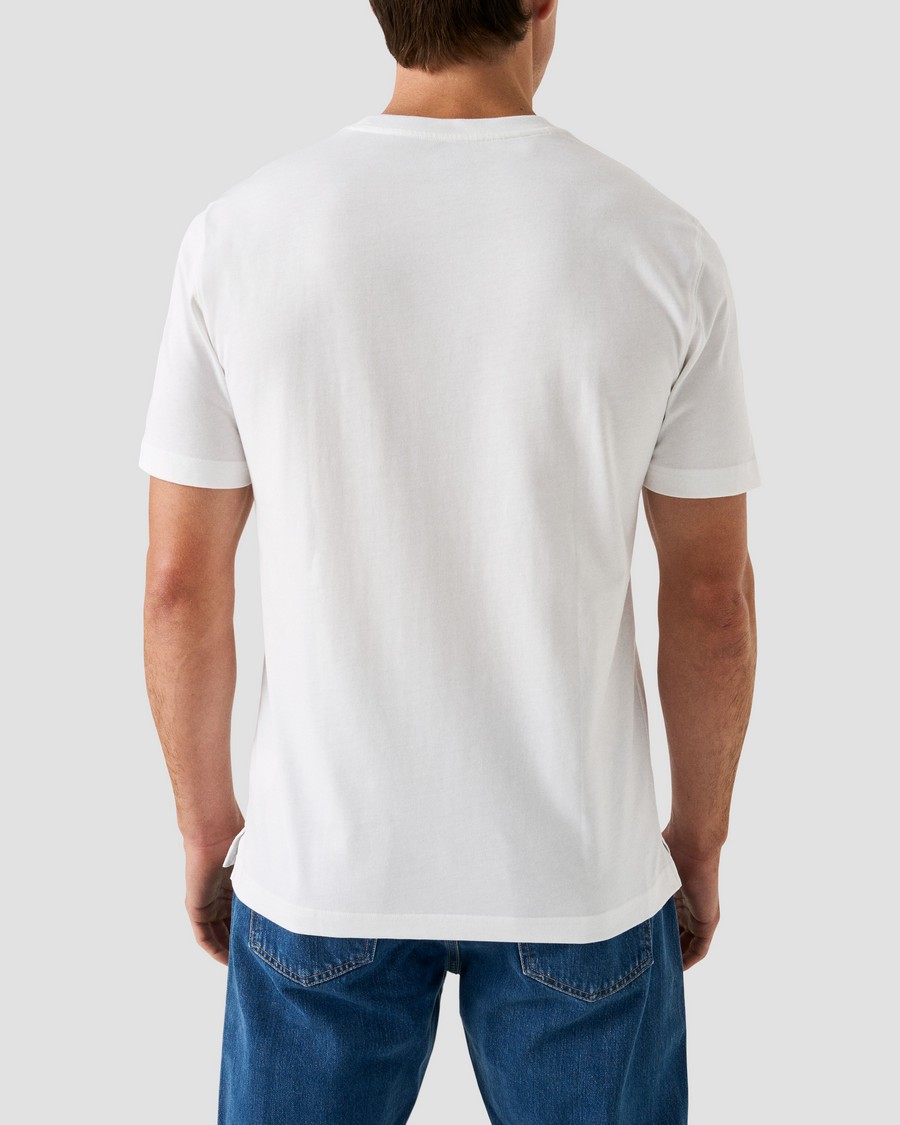 Eton Ανδρικό T-Shirt Regular Fit Με Στρογγυλή Λαιμόκοψη Βαμβακερό φωτογραφία