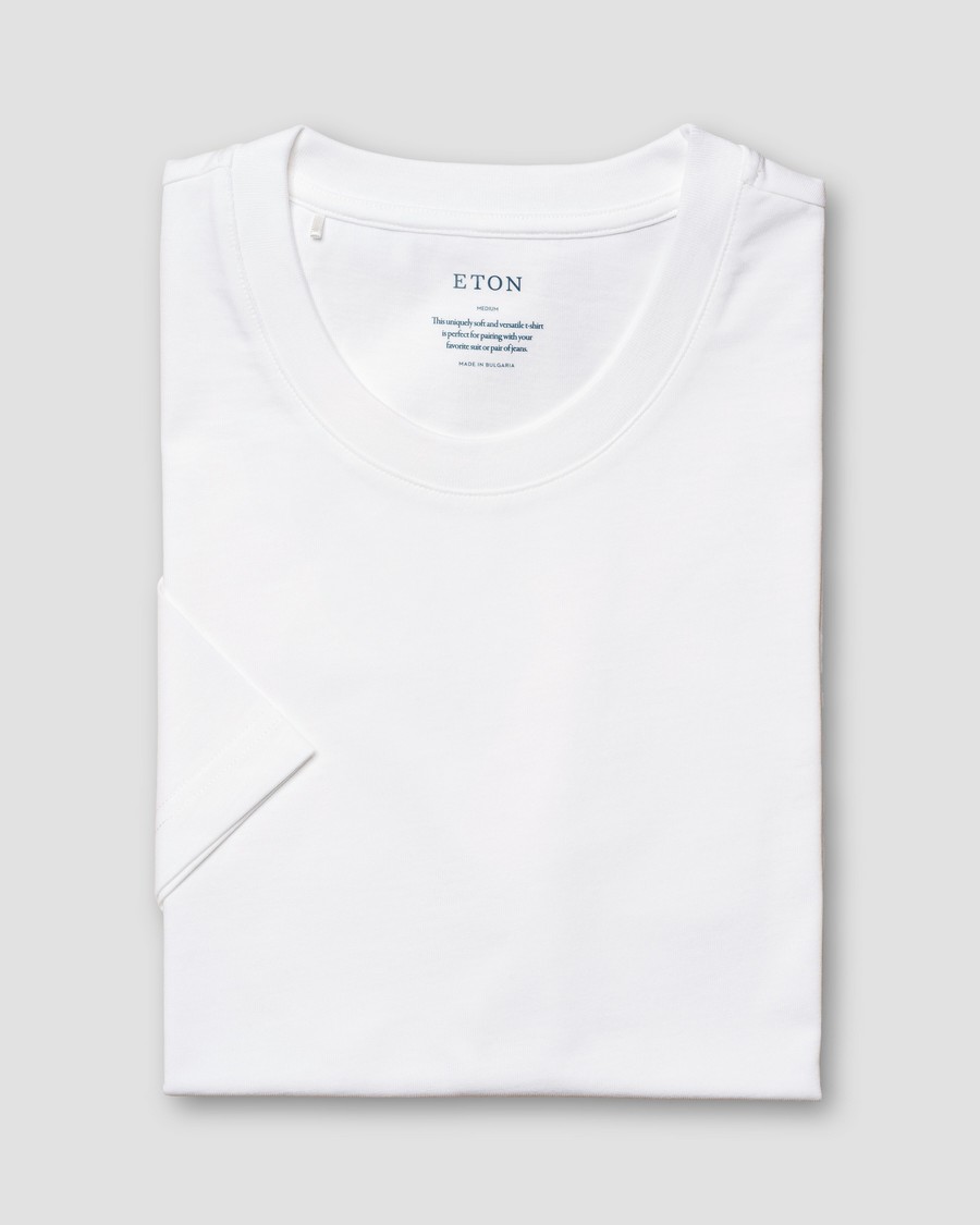 Eton Ανδρικό T-Shirt Regular Fit Με Στρογγυλή Λαιμόκοψη Βαμβακερό φωτογραφία