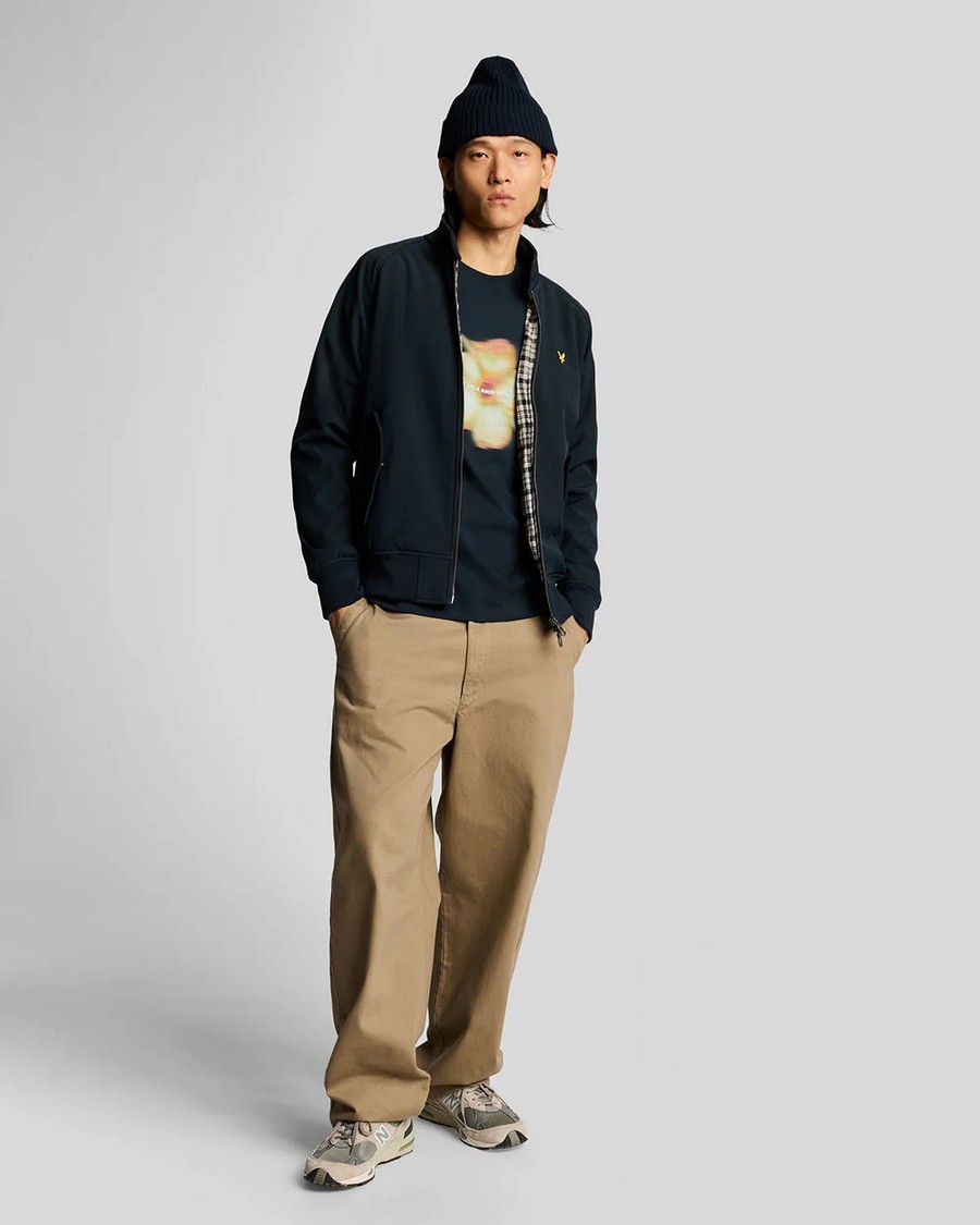 Lyle & Scott Ανδρικό T-Shirt Regular Fit Βαμβακερό Με Graphic Λουλουδιών φωτογραφία