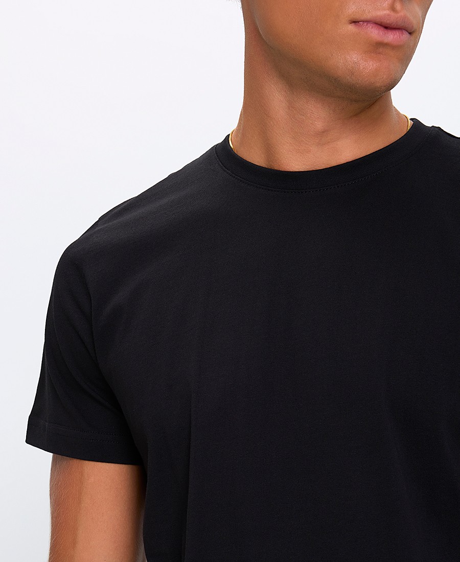 Ανδρικό T-Shirt Regular Fit Βαμβακερό Με Στρογγυλή Λαιμόκοψη φωτογραφία