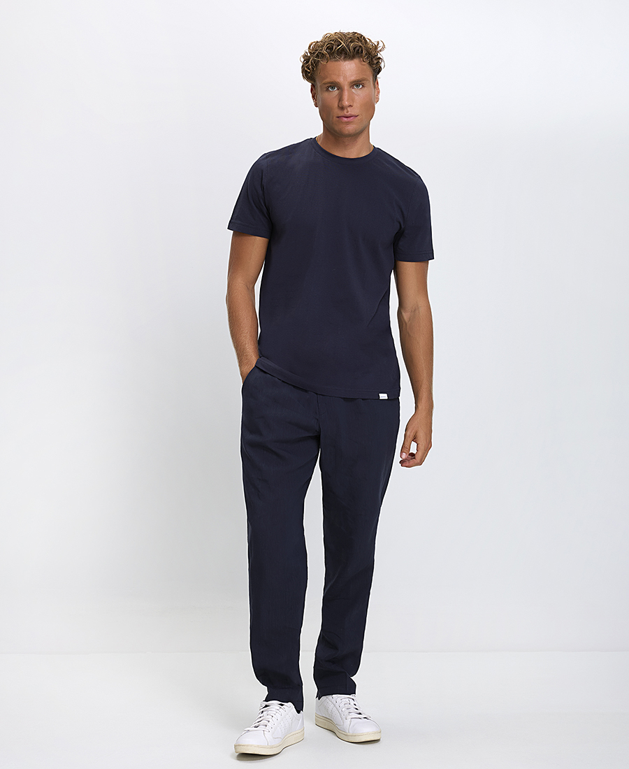 Ανδρικό T-Shirt Regular Fit Βαμβακερό Με Στρογγυλή Λαιμόκοψη φωτογραφία