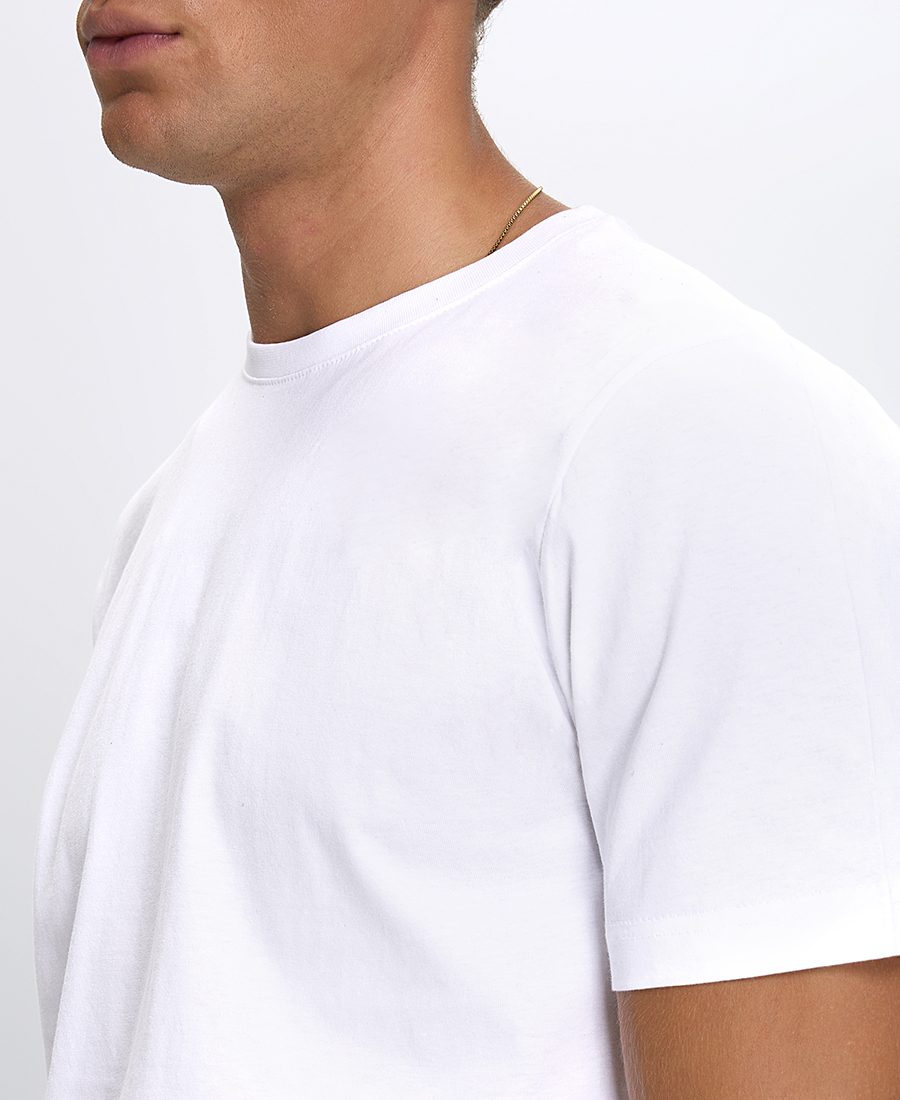 Ανδρικό T-Shirt Regular Fit Βαμβακερό Με Στρογγυλή Λαιμόκοψη φωτογραφία