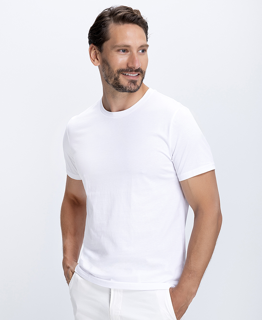 Charles Tyrwhitt Ανδρικό T-Shirt Βαμβακερό Regular Fit