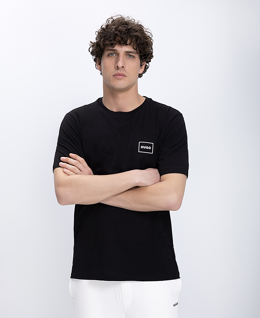 Hugo Ανδρικό T Shirt Regular Fit Σετ Δύο Τεμαχίων Με Logo Στήθους