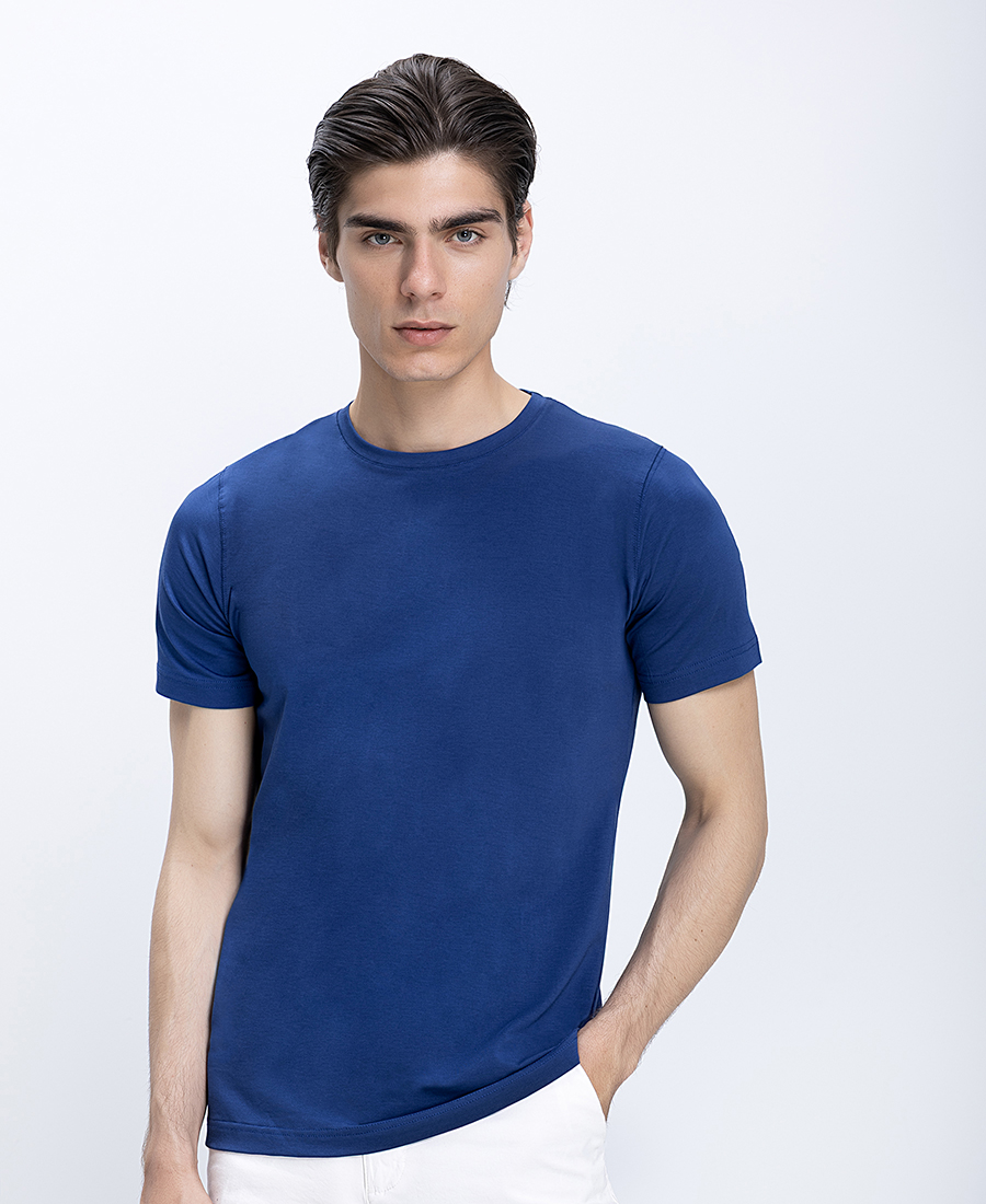 Ανδρικό T-Shirt Βαμβακερό Modern Fit
