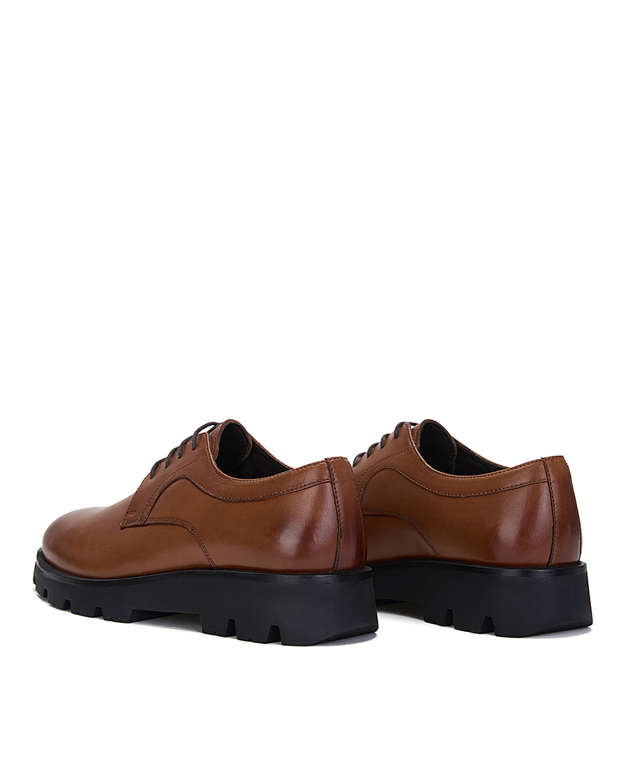 Kaiserhoff Ανδρικά Δερμάτινα Παπούτσια Derby με Τρακτερωτή Σόλα φωτογραφία