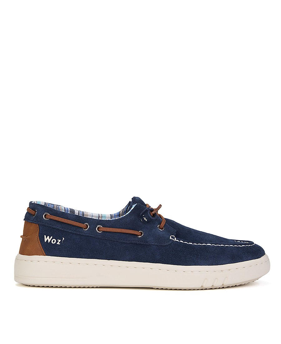 WOZ Woz Ανδρικό Boat Shoe Από Μαλακό Σουέτ Δέρμα