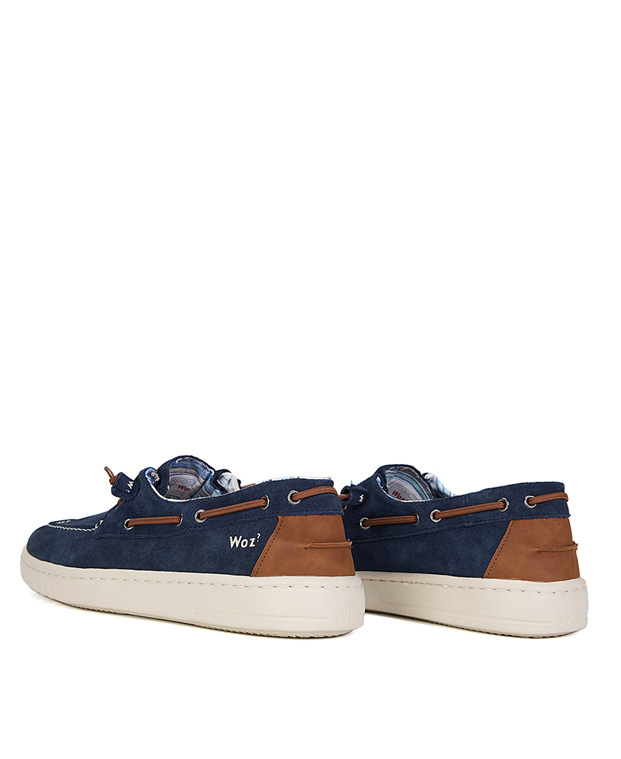 Woz Ανδρικό Boat Shoe Από Μαλακό Σουέτ Δέρμα φωτογραφία