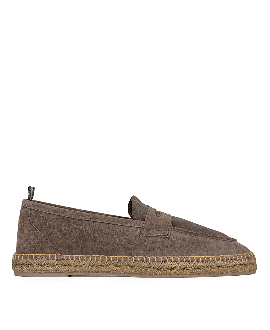 Castaner Castaner Ανδρικά Υποδήματα Espadrilles Με Δερμάτινη Υφή Και Rope Σόλα