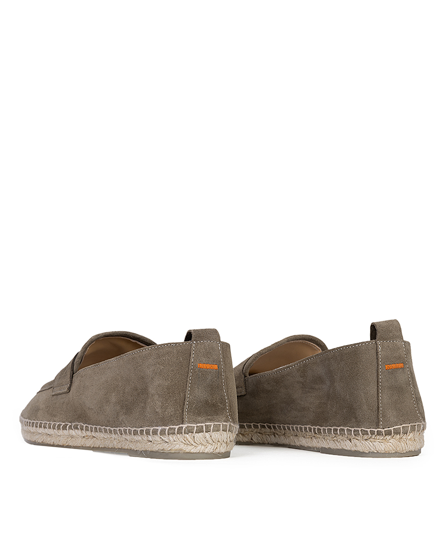 Castaner Ανδρικές Εσπαντρίγιες Flat Με Suede Δέρμα Και Canvas φωτογραφία