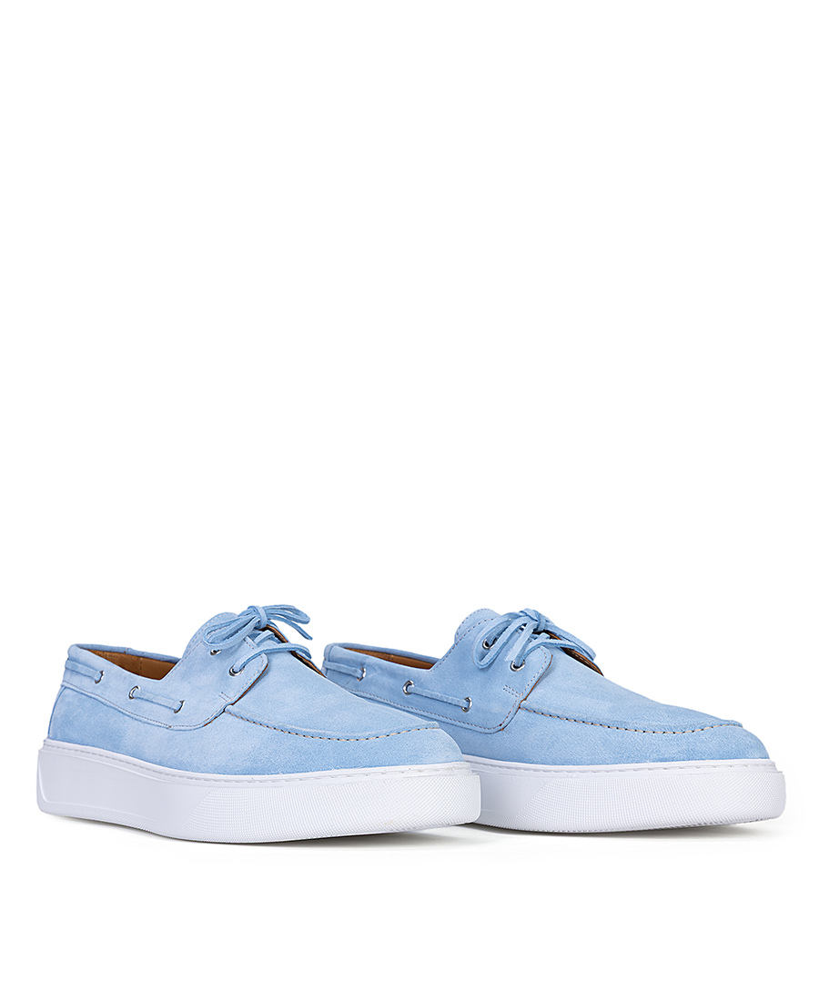 Kaiserhoff Ανδρικά Δερμάτινα Boat Shoes Με Contrast Σόλα φωτογραφία