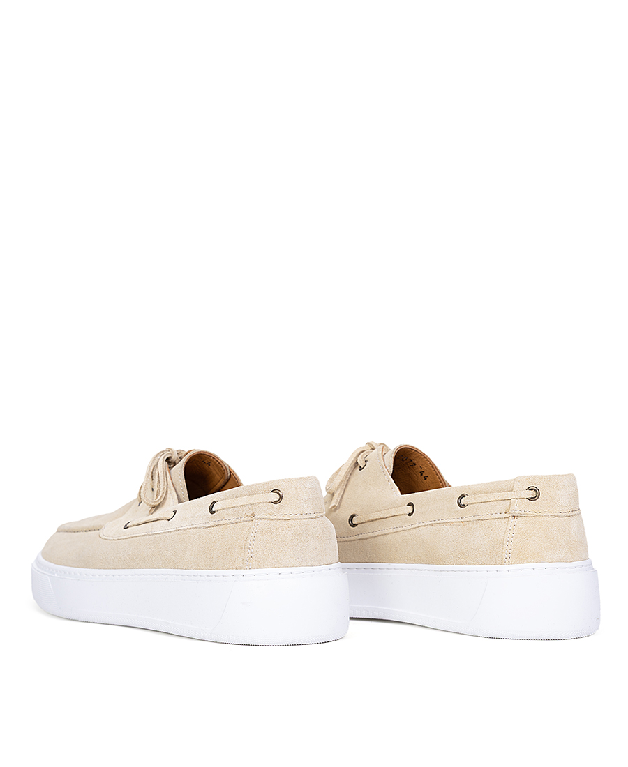 Kaiserhoff Ανδρικά Δερμάτινα Boat Shoes Με Contrast Σόλα φωτογραφία