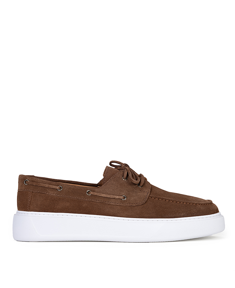 Kaiserhoff Kaiserhoff Ανδρικά Δερμάτινα Boat Shoes Με Contrast Σόλα
