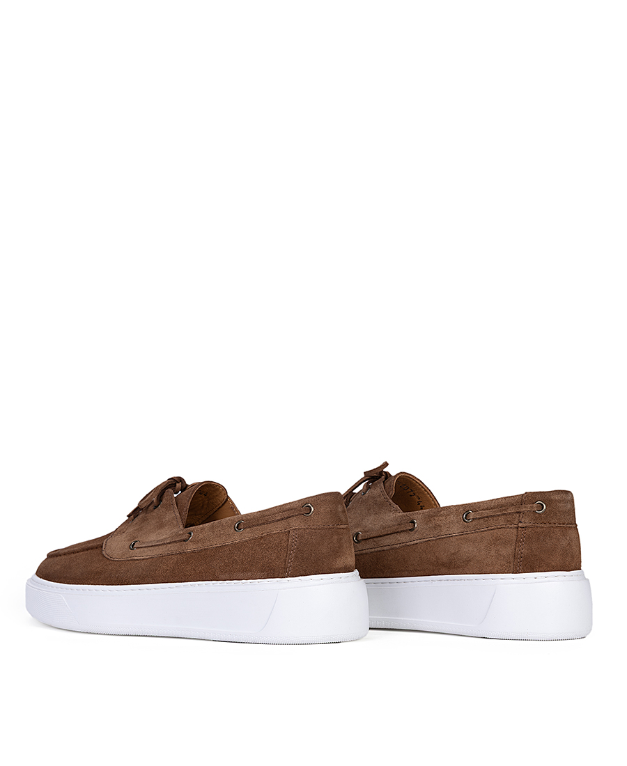 Kaiserhoff Ανδρικά Δερμάτινα Boat Shoes Με Contrast Σόλα φωτογραφία