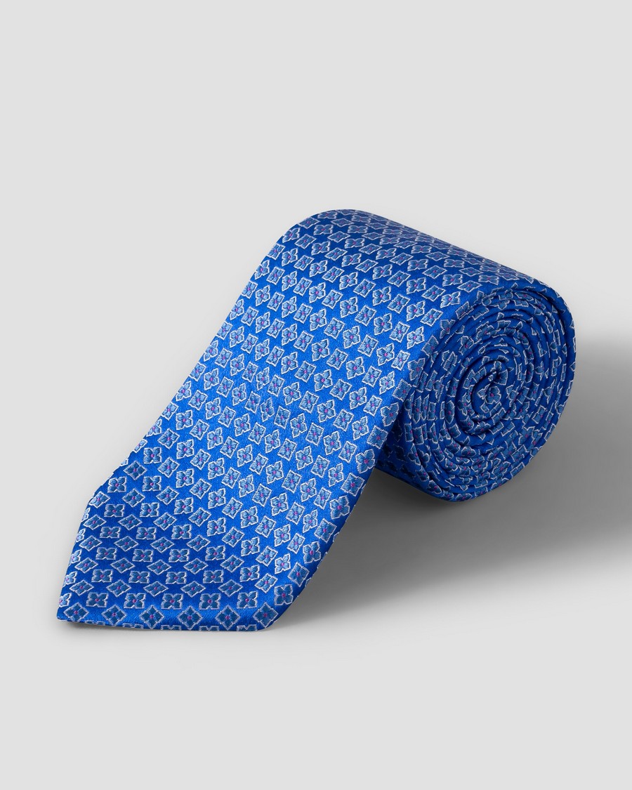 Eton Ανδρική Γραβάτα Μεταξωτή Με Μοτίβο Και Υφασμάτινη Υφή