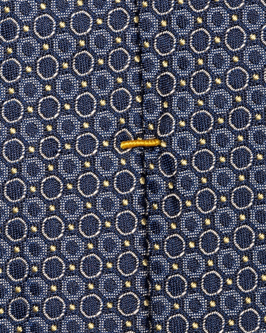 Eton Ανδρική Μεταξωτή Γραβάτα Με Γεωμετρικό Μοτίβο Και Πολυτελή Υφή φωτογραφία