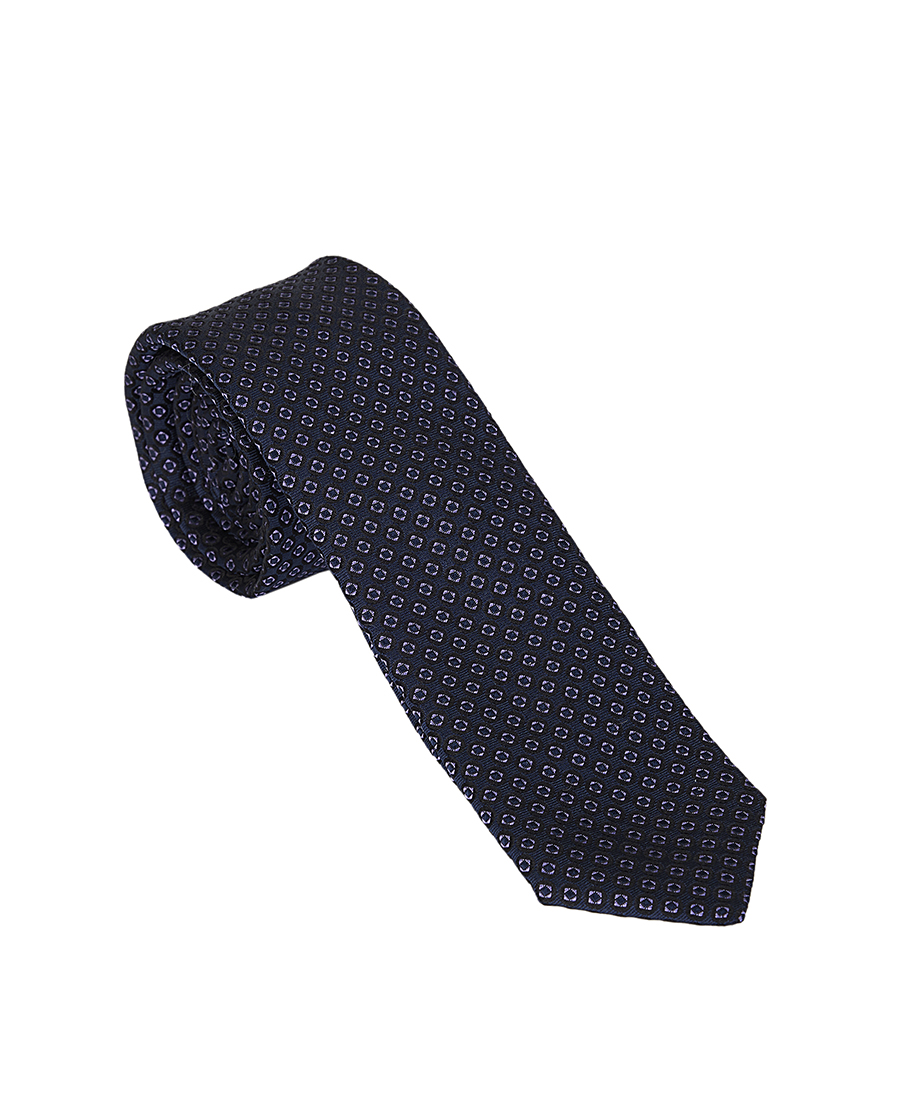 Hugo Ανδρική Γραβάτα Από Μετάξι Με Γεωμετρικό Μοτίβο