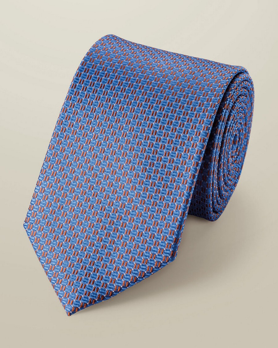 Charles Tyrwhitt Μεταξωτή Γραβάτα Με Stain Resistant Φινίρισμα