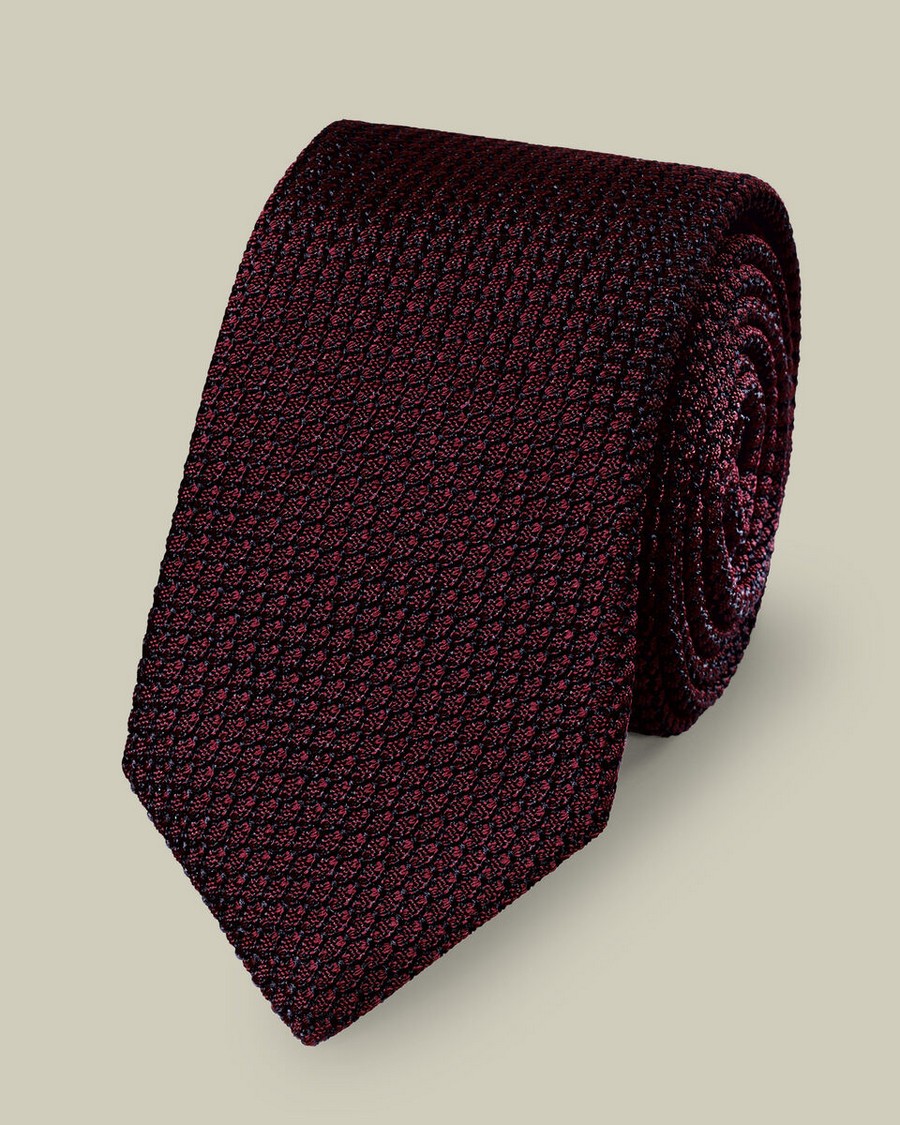 Ανδρικές γραβάτες Charles Tyrwhitt Κόκκινο