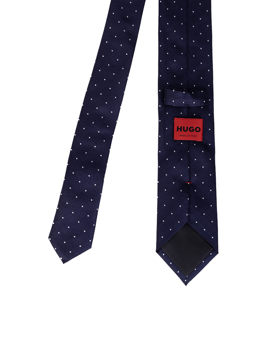 Hugo Ανδρική Γραβάτα Κανονική Με Micro Dot Σχέδιο φωτογραφία