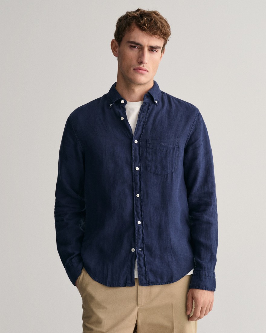 Gant Gant Πουκάμισο Λινό Modern Fit