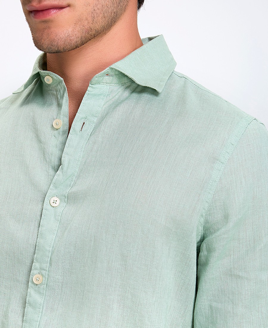 Mark Up Ανδρικό Λινό Πουκάμισο Regular Fit φωτογραφία