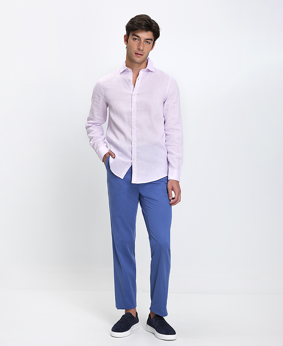 Mark Up Ανδρικό Λινό Πουκάμισο Regular Fit φωτογραφία