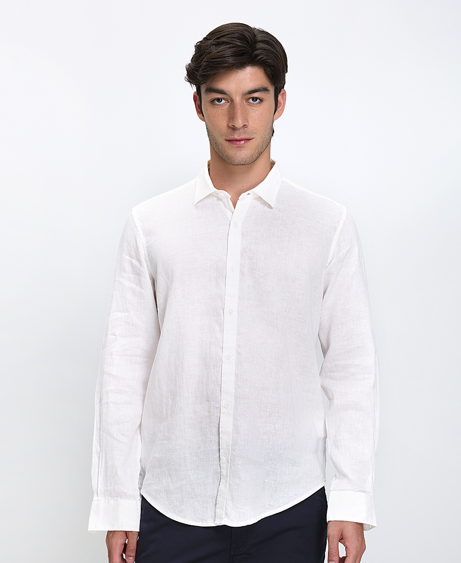 Vardas Ανδρικό Πουκάμισο Regular Fit Λινό
