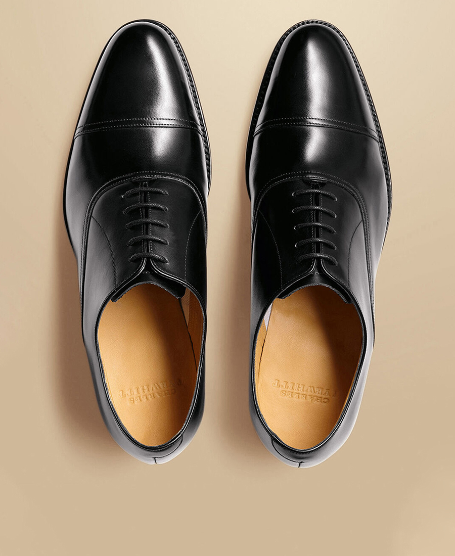 Charles Tyrwhitt Ανδρικά Δερμάτινα Παπούτσια Oxford φωτογραφία