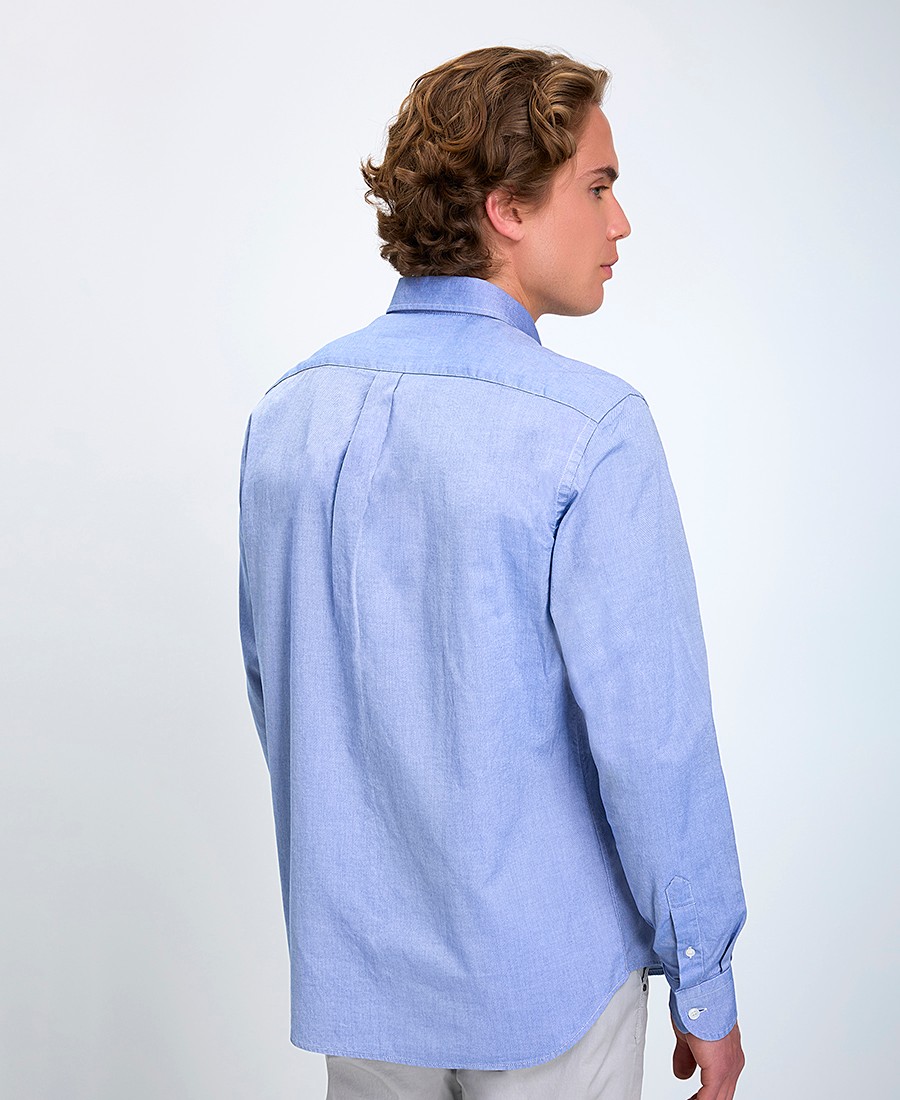 Harmont & Blaine Ανδρικό Πουκάμισο Regular Fit Βαμβακερό Μονόχρωμο φωτογραφία