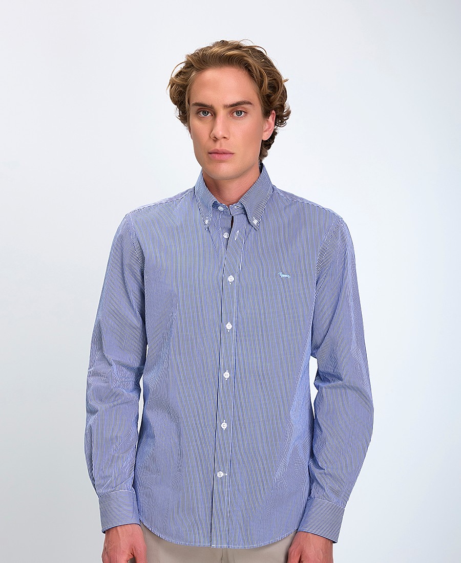 Harmont & Blaine Harmont & Blaine Ανδρικό Πουκάμισο Regular Fit Βαμβακερό Ριγέ