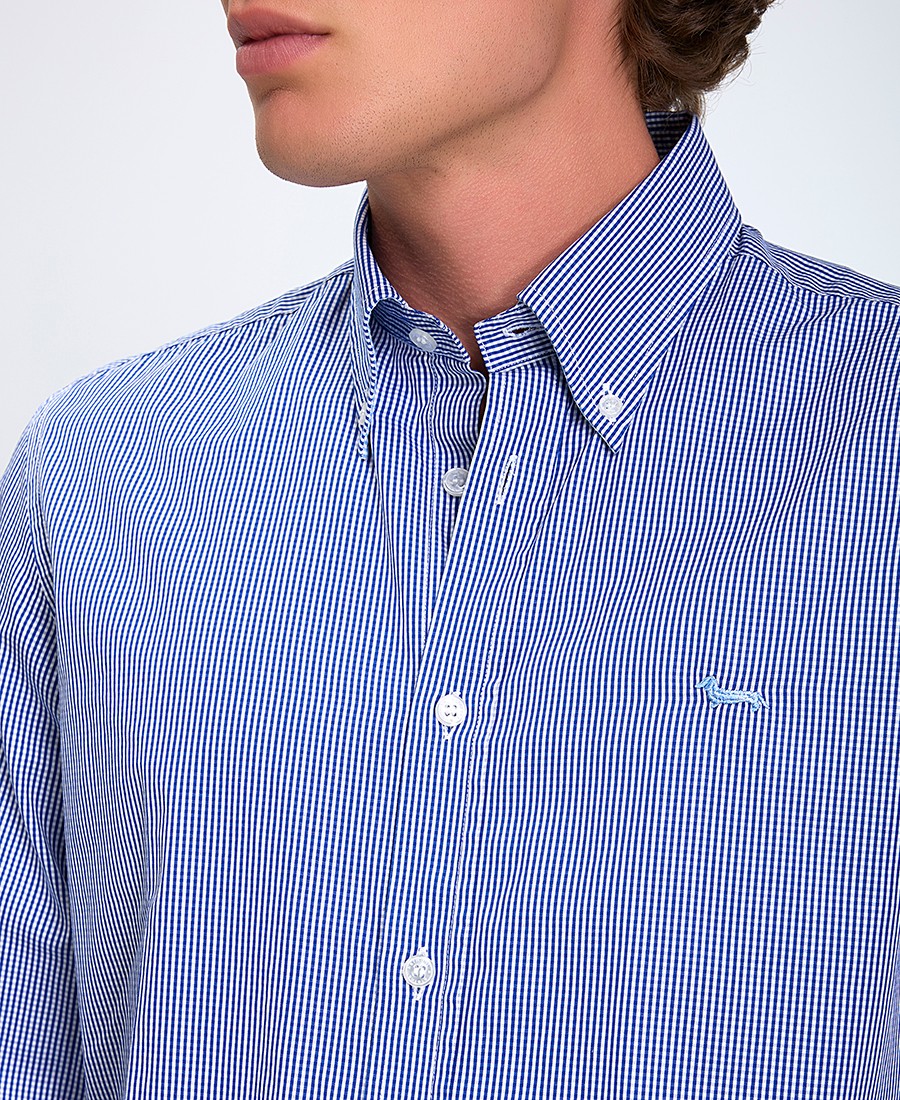 Harmont & Blaine Ανδρικό Πουκάμισο Regular Fit Βαμβακερό Ριγέ φωτογραφία