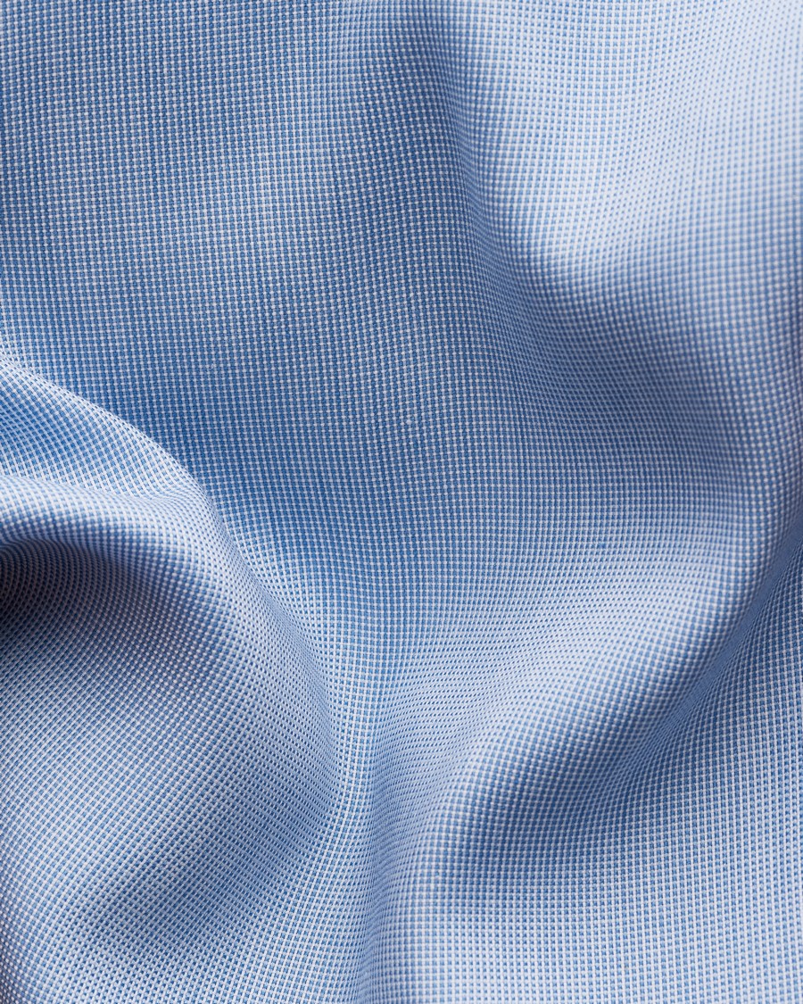 Eton PLUS SIZE Ανδρικό Πουκάμισο Oxford Button Down Slim Fit σε Γαλάζιο φωτογραφία