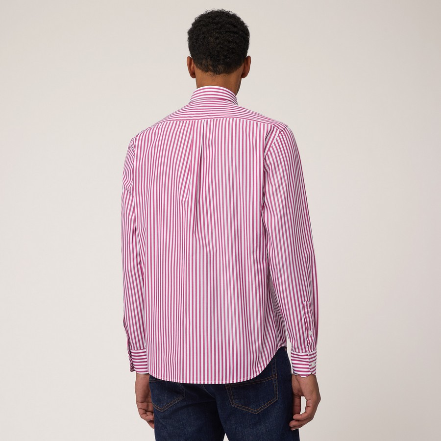 Harmont & Blaine Ανδρικό Βαμβακερό Πουκάμισο με Ρίγες Regular Fit φωτογραφία