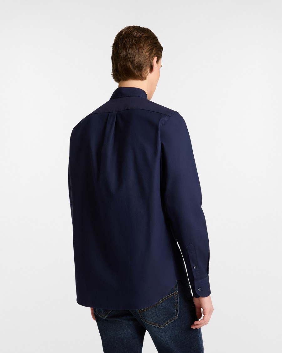 Harmont & Blaine Ανδρικό Πουκάμισο Regular Fit Βαμβακερό Oxford Σκούρο Μπλε φωτογραφία