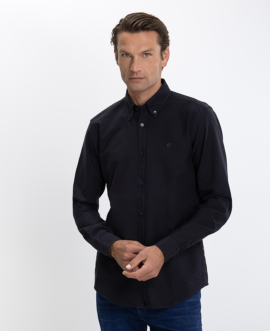 Boss Boss Ανδρικό Πουκάμισο Regular Fit Βαμβακερό