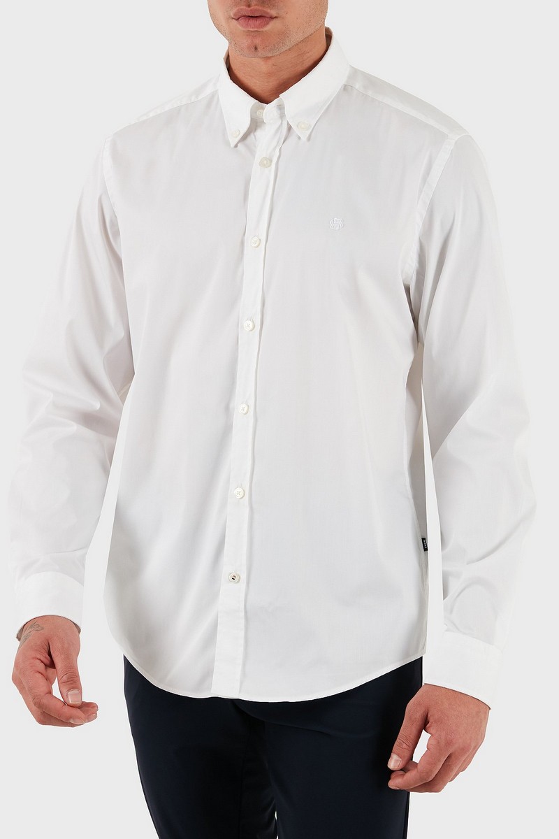 Boss Ανδρικό Πουκάμισο Button Down Regular Fit