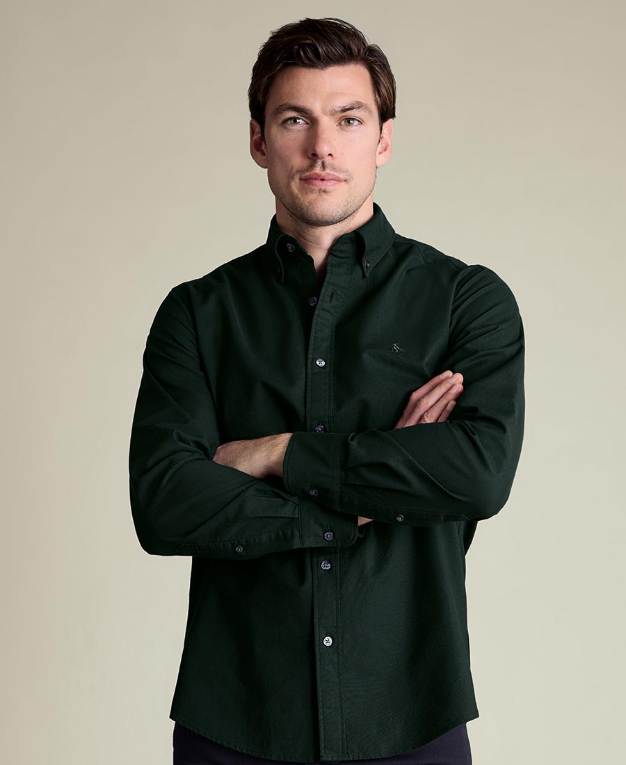 Charles Tyrwhitt Ανδρικό Βαμβακερό Πουκάμισο Oxford