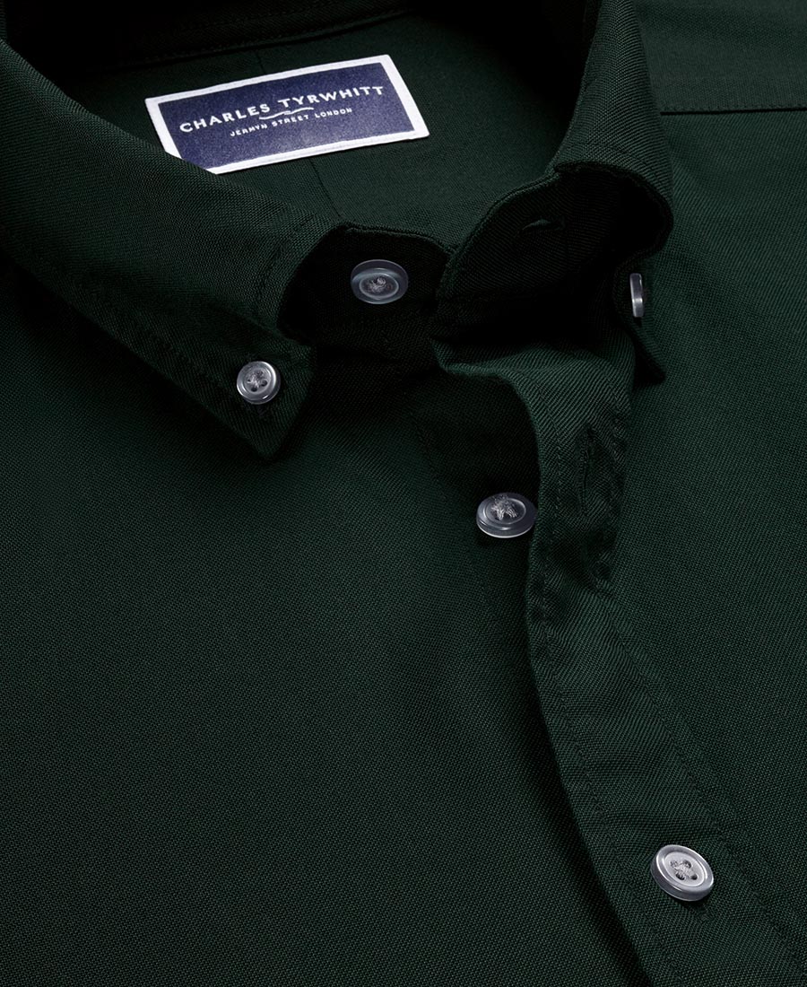 Charles Tyrwhitt Ανδρικό Βαμβακερό Πουκάμισο Oxford φωτογραφία