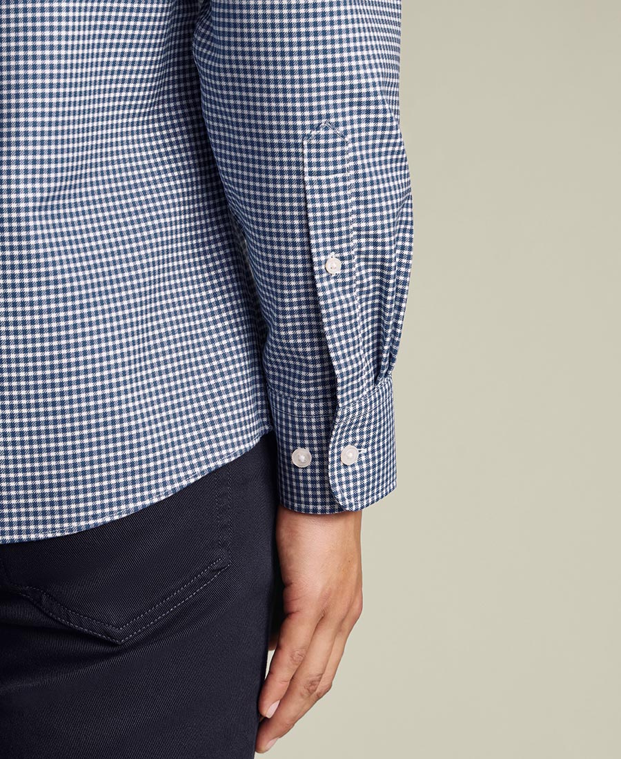 Charles Tyrwhitt Ανδρικό Βαμβακερό Πουκάμισο Καρό φωτογραφία