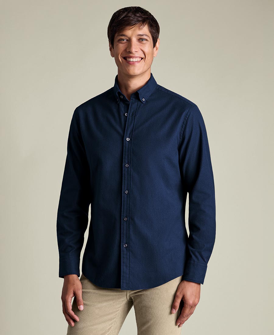 Charles Tyrwhitt Ανδρικό Βαμβακερό Πουκάμισο Oxford