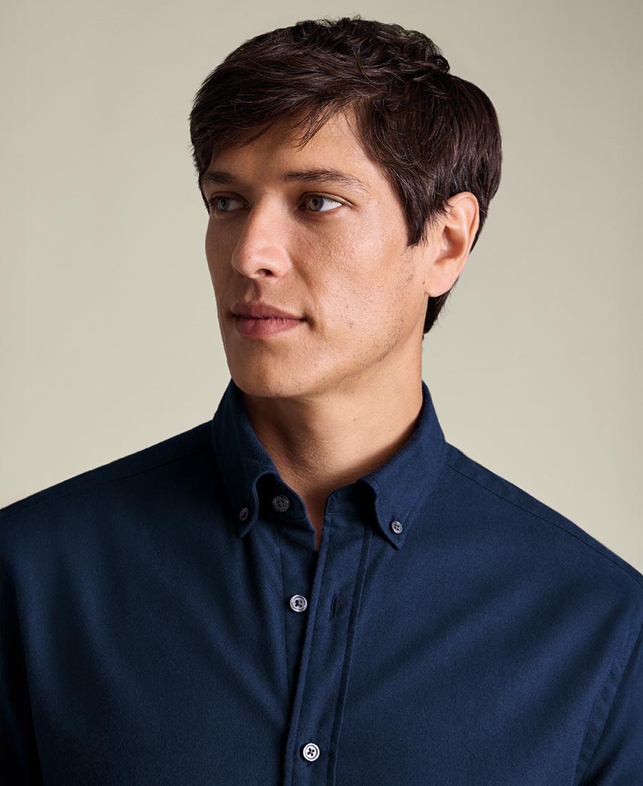 Charles Tyrwhitt Ανδρικό Βαμβακερό Πουκάμισο Oxford φωτογραφία