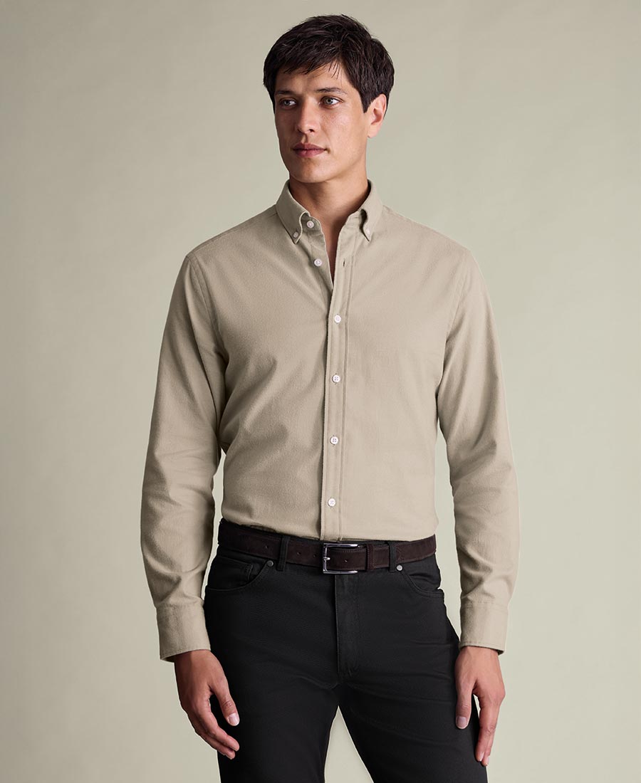 Charles Tyrwhitt Ανδρικό Βαμβακερό Πουκάμισο Oxford