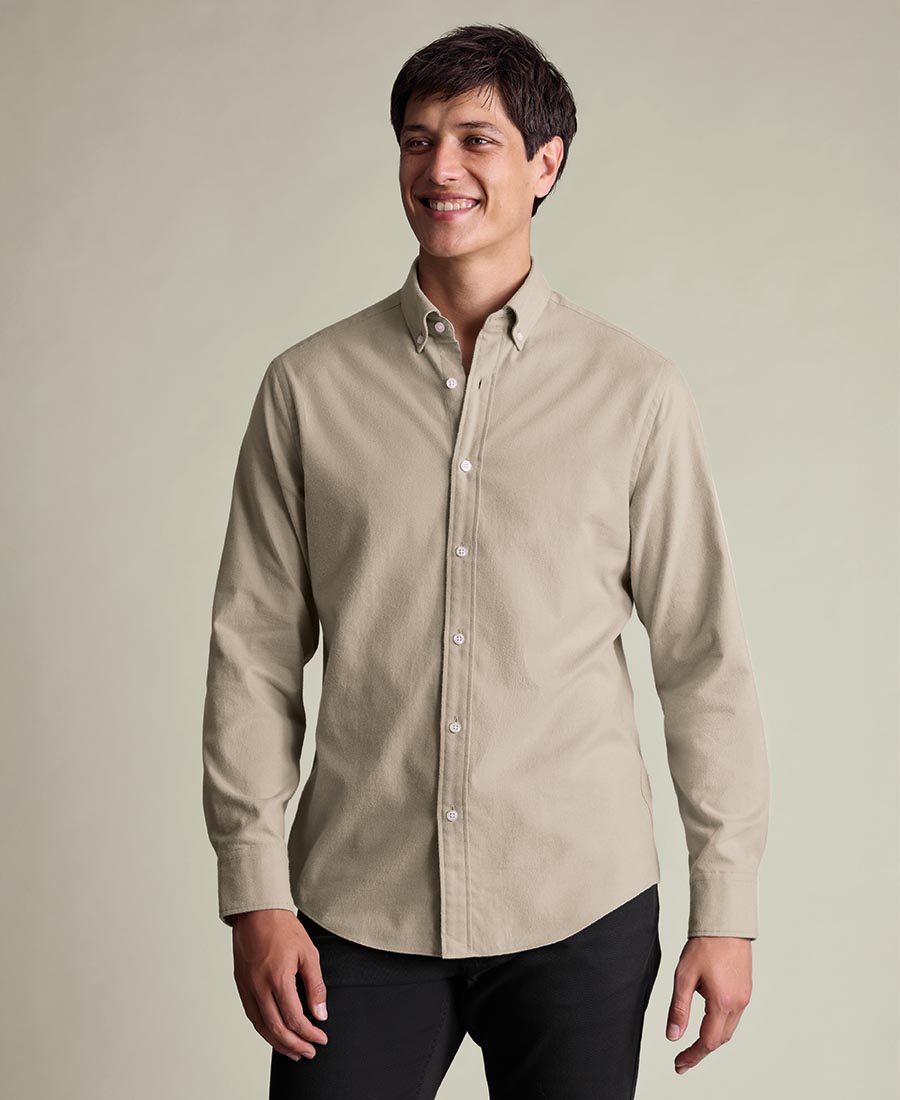Charles Tyrwhitt Ανδρικό Βαμβακερό Πουκάμισο Oxford φωτογραφία