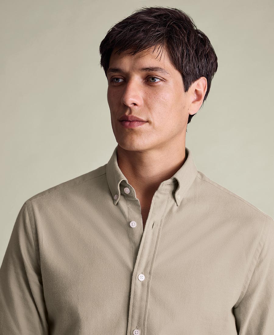 Charles Tyrwhitt Ανδρικό Βαμβακερό Πουκάμισο Oxford φωτογραφία