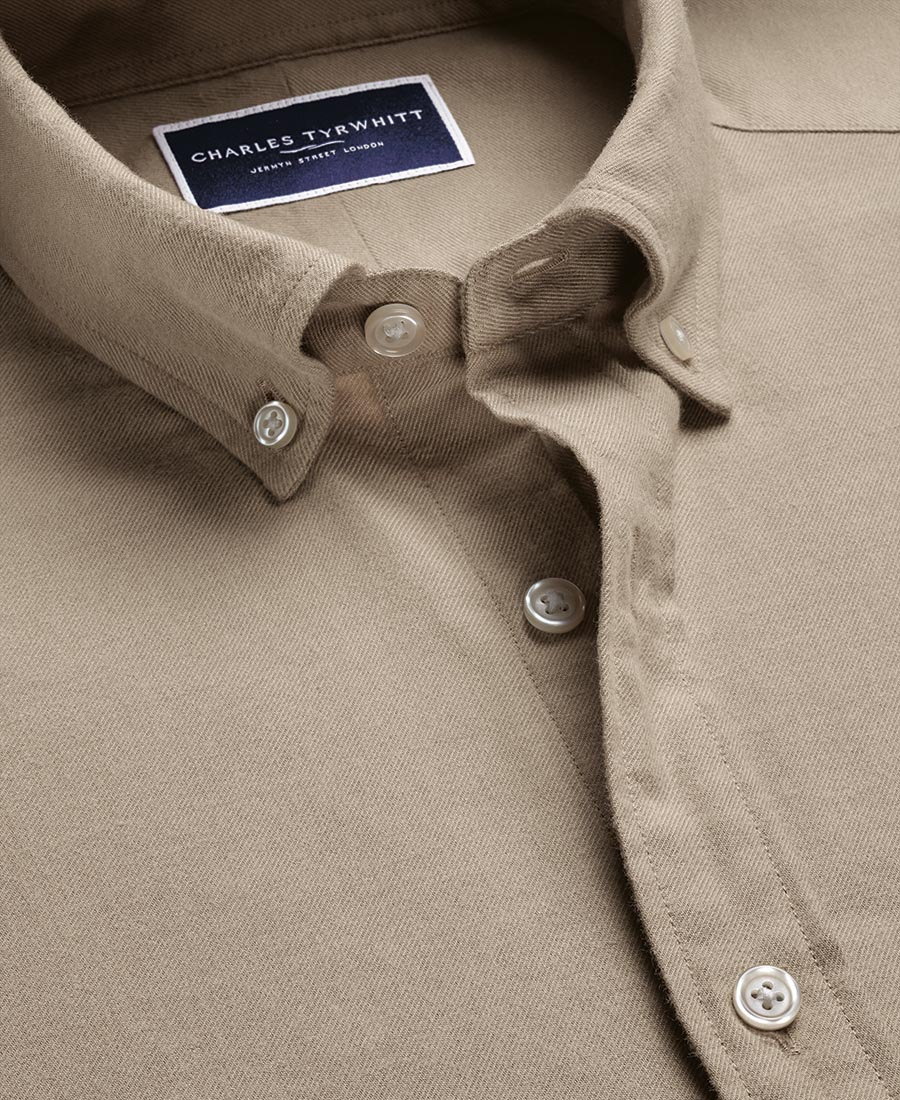 Charles Tyrwhitt Ανδρικό Βαμβακερό Πουκάμισο Oxford φωτογραφία
